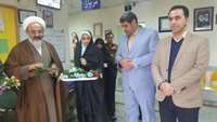 بازديد مسئولين به مناسبت روز پرستار از بيمارستان امام حسين (ع) آرادان